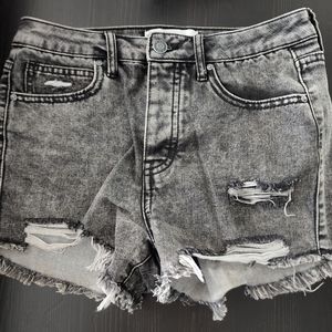 RSQ Jean Shorts Faded Black sz 26